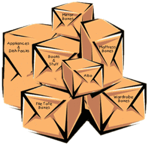 moving boxes